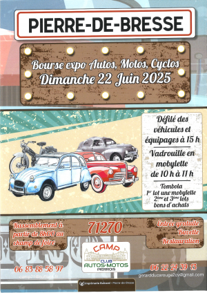 Bourse expo autos, motos et cyclos