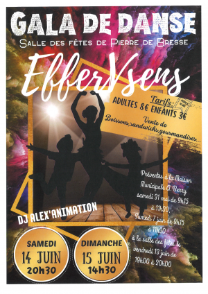 GALA DE DANSE EFFER V SENS - 14 et 15 juin 2025