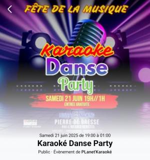 Fête de la musique : soirée karaoké danse party