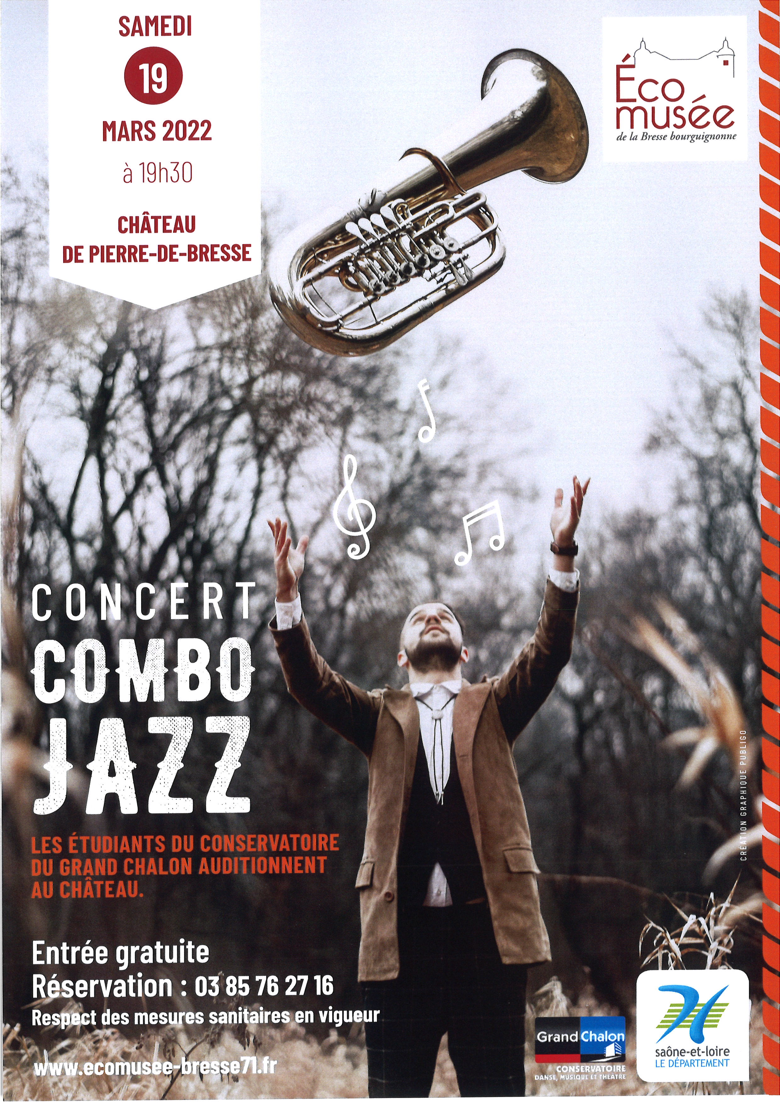 Concert Combo Jazz à l'Ecomusée de Pierre-de-Bresse
