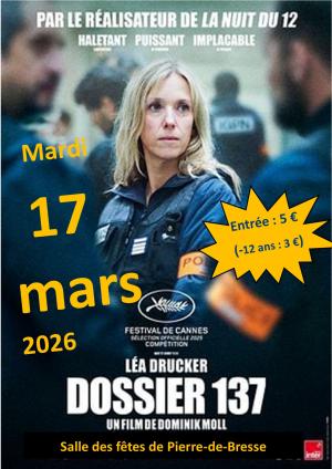 Ciné village "Dossier 137" - mardi 17 mars 2026 