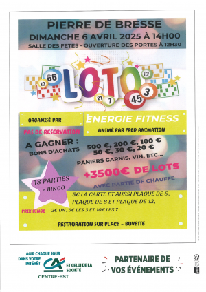 Loto Energie Fitness - dimanche 6 avril 2025 