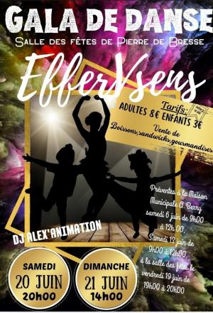 GALA DE DANSE EFFER V SENS 20 et 21 juin 2026 