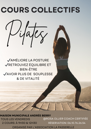 cours de pilates association La Passerelle