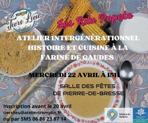 rendez-vous "Popote", autour de la farine de gaudes 22 avril 2026